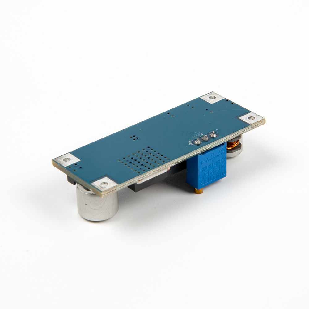 Понижающий преобразователь напряжения LM2596S-ADJ, синий